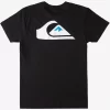 Mens Quiksilver Tees | Comp Logo T-Shirt