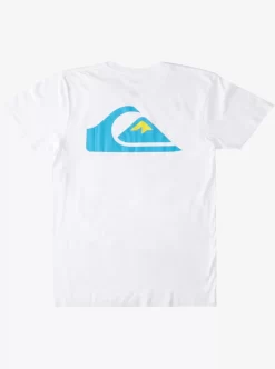 Mens Quiksilver Tees | Comp Logo T-Shirt