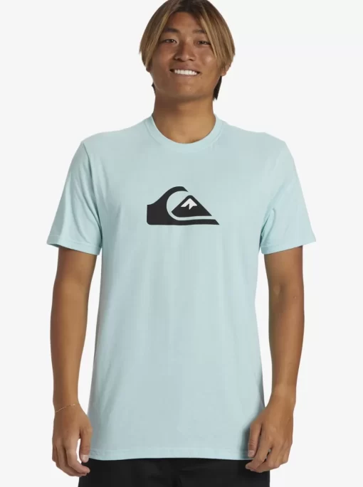 Mens Quiksilver Tees | Comp Logo T-Shirt