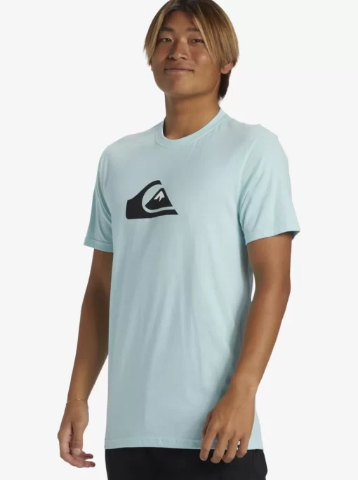 Mens Quiksilver Tees | Comp Logo T-Shirt