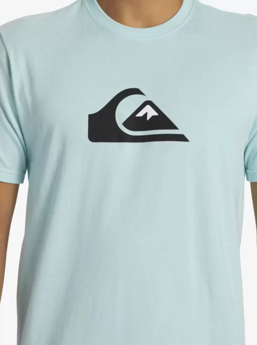 Mens Quiksilver Tees | Comp Logo T-Shirt