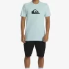 Mens Quiksilver Tees | Comp Logo T-Shirt