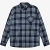 Mens Quiksilver Shirts & Polos | Craibstone Long Sleeve Shirt