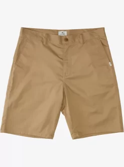 Mens Quiksilver Shorts & Amphibians | Crest Chino Chino 21" Shorts