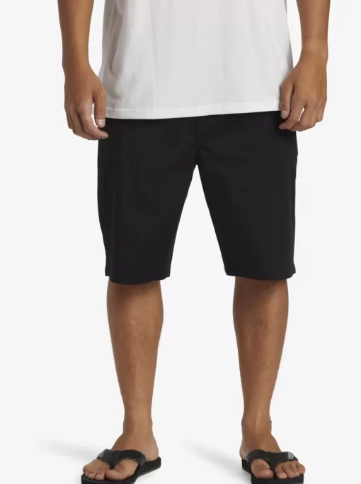 Mens Quiksilver Shorts & Amphibians | Crest Chino Chino 21" Shorts