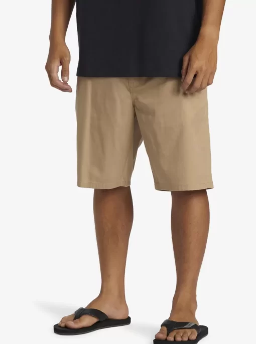 Mens Quiksilver Shorts & Amphibians | Crest Chino Chino 21" Shorts