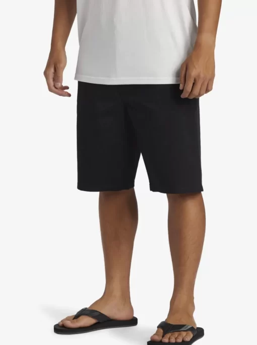 Mens Quiksilver Shorts & Amphibians | Crest Chino Chino 21" Shorts