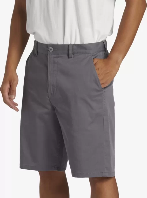 Mens Quiksilver Shorts & Amphibians | Crest Chino Chino 21" Shorts