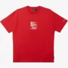 Mens Quiksilver Tees | Cyber Tech Short Sleeve Stn T-Shirt