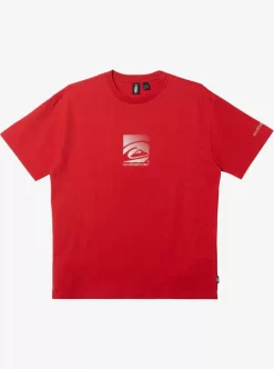 Mens Quiksilver Tees | Cyber Tech Short Sleeve Stn T-Shirt