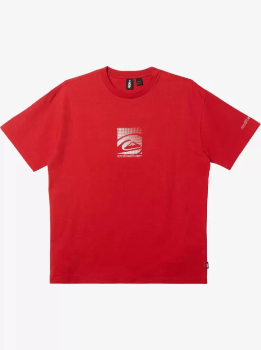 Mens Quiksilver Tees | Cyber Tech Short Sleeve Stn T-Shirt