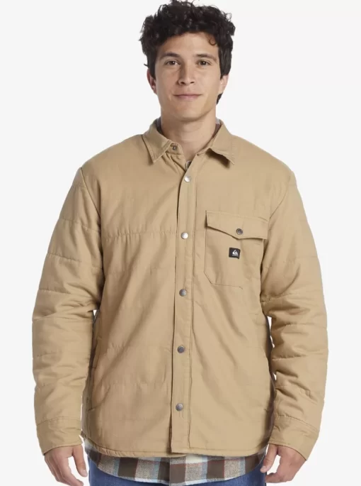 Mens Quiksilver Jackets | Downrail Upd Canvas Jacket