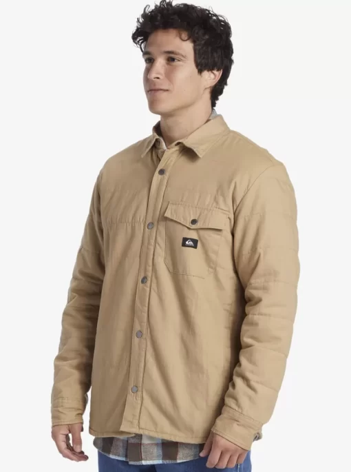 Mens Quiksilver Jackets | Downrail Upd Canvas Jacket