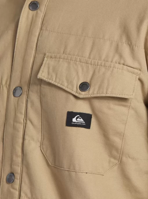 Mens Quiksilver Jackets | Downrail Upd Canvas Jacket