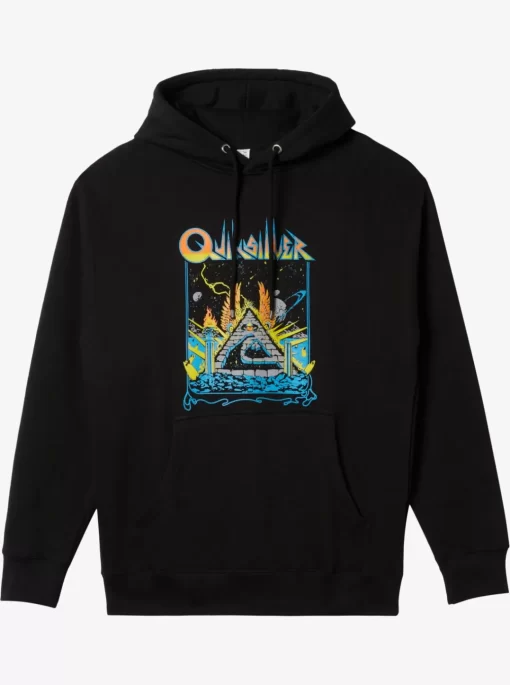 Mens Quiksilver Sweatshirts & Hoodies | E Rockin Hoodie Pullover Sweatshirt