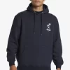 Mens Quiksilver Sweatshirts & Hoodies | E Rockin Hoodie Pullover Sweatshirt