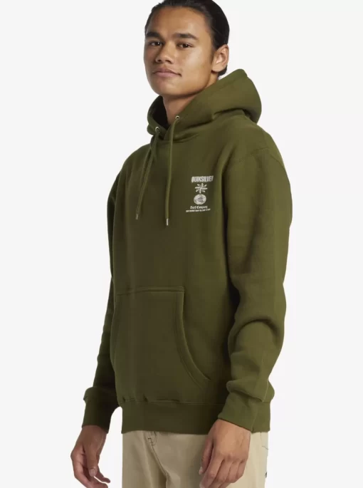 Mens Quiksilver Sweatshirts & Hoodies | E Rockin Hoodie Pullover Sweatshirt