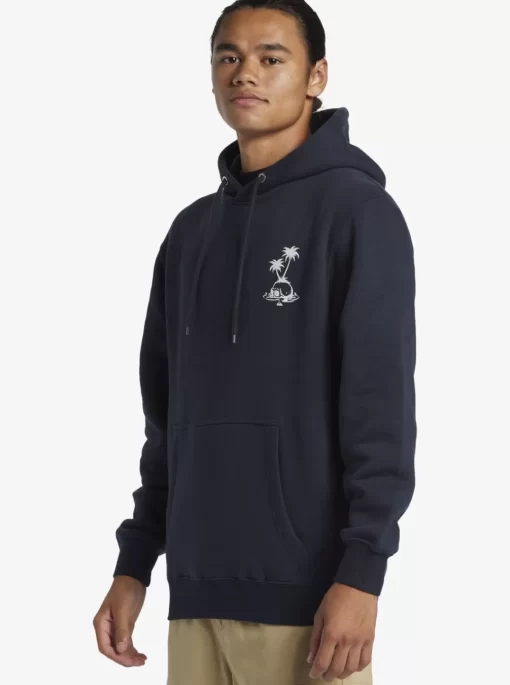 Mens Quiksilver Sweatshirts & Hoodies | E Rockin Hoodie Pullover Sweatshirt