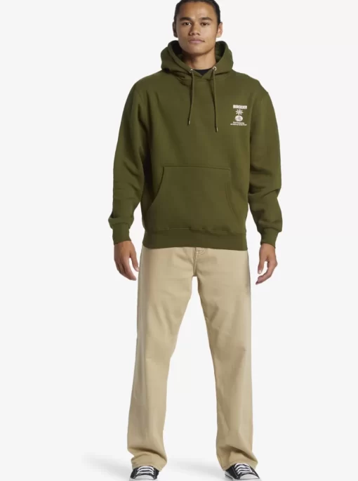 Mens Quiksilver Sweatshirts & Hoodies | E Rockin Hoodie Pullover Sweatshirt