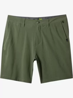 Mens Quiksilver Shorts & Amphibians | E Union Heather 18" Amphibian Boardshorts