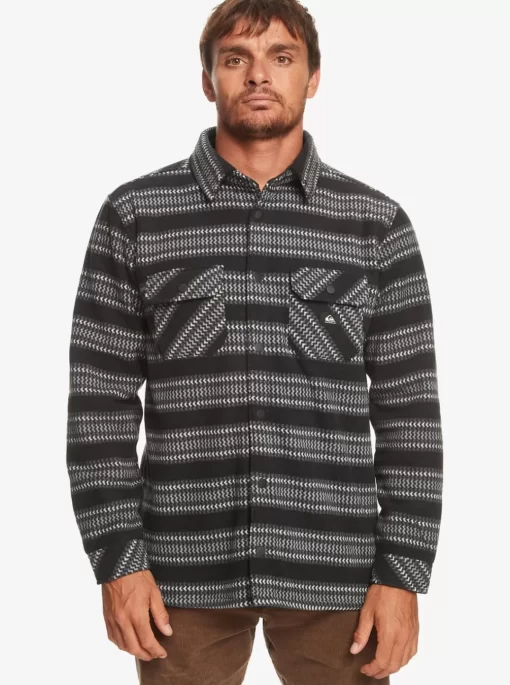 Mens Quiksilver Sweatshirts & Hoodies | Epic Surf Days Fleece Overshirt