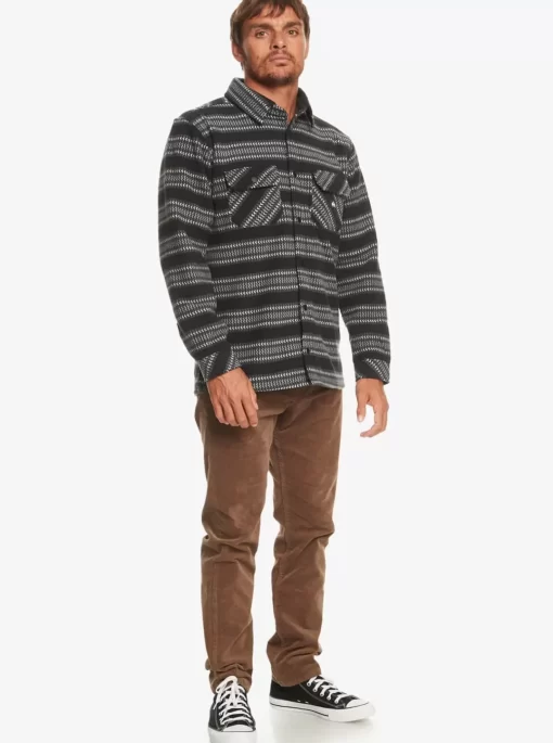 Mens Quiksilver Sweatshirts & Hoodies | Epic Surf Days Fleece Overshirt