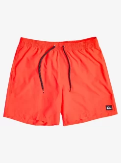 Mens Quiksilver Elastic Waist | Everyday 17" Volleys For Young Men