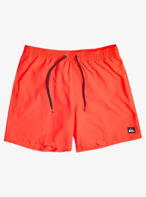 Mens Quiksilver Elastic Waist | Everyday 17" Volleys For Young Men