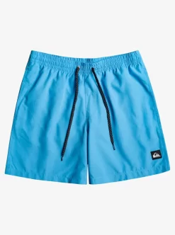 Mens Quiksilver Elastic Waist | Everyday 17" Volleys For Young Men