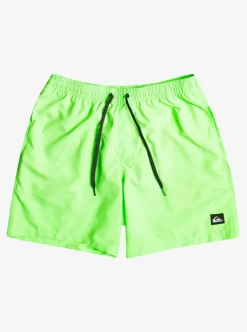 Mens Quiksilver Elastic Waist | Everyday 17" Volleys For Young Men