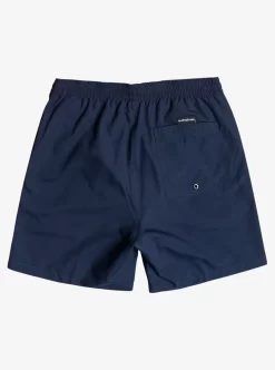 Mens Quiksilver Elastic Waist | Everyday 17" Volleys For Young Men