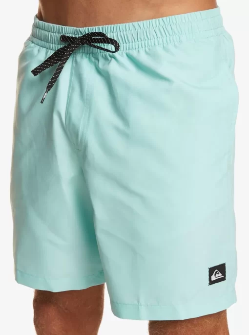 Mens Quiksilver Elastic Waist | Everyday 17" Volleys For Young Men