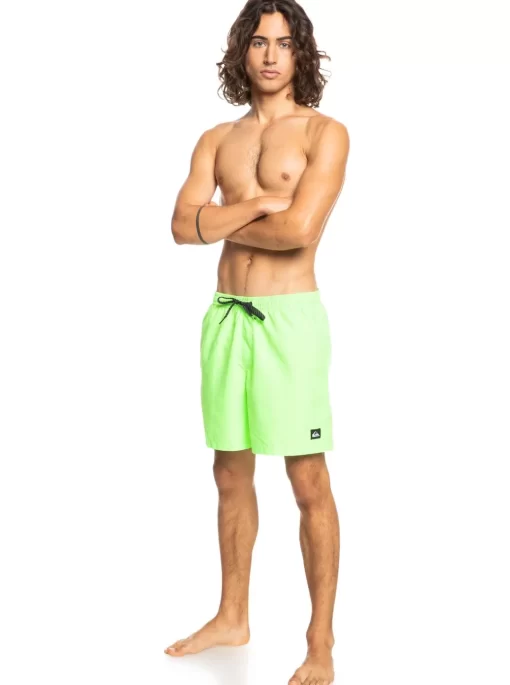 Mens Quiksilver Elastic Waist | Everyday 17" Volleys For Young Men