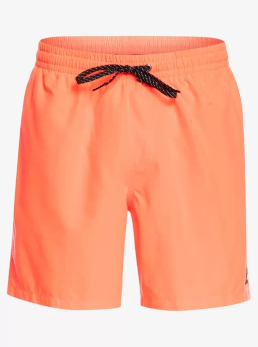 Mens Quiksilver Elastic Waist | Everyday 17" Volleys For Young Men