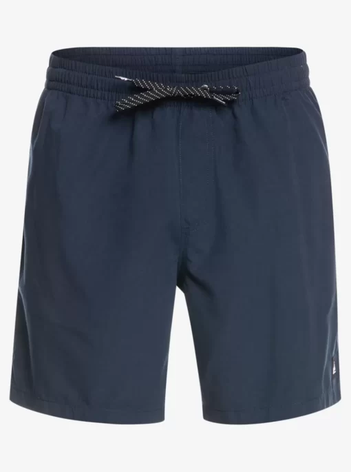 Mens Quiksilver Elastic Waist | Everyday 17" Volleys For Young Men