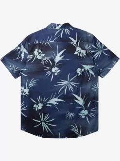 Mens Quiksilver Shirts & Polos | Fade Out Short Sleeve Shirt