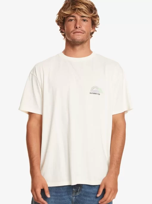 Mens Quiksilver Tees | Fading Sun T-Shirt