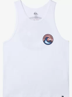 Mens Quiksilver Tees | Feelin The Vibe Tank Mt1 T-Shirt