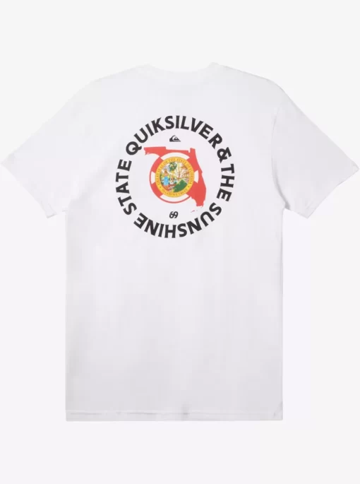 Mens Quiksilver Tees | Fl Flag Days T-Shirt