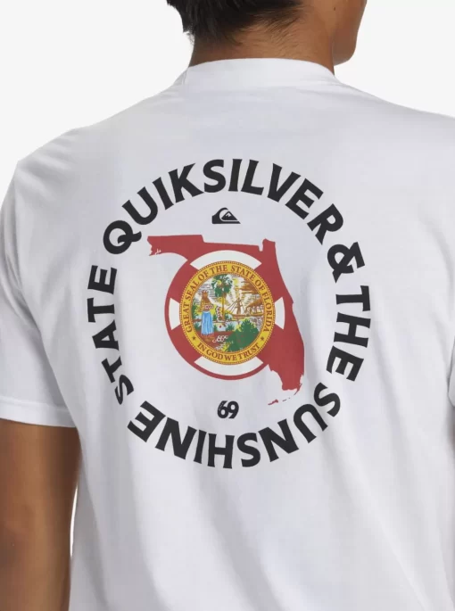 Mens Quiksilver Tees | Fl Flag Days T-Shirt