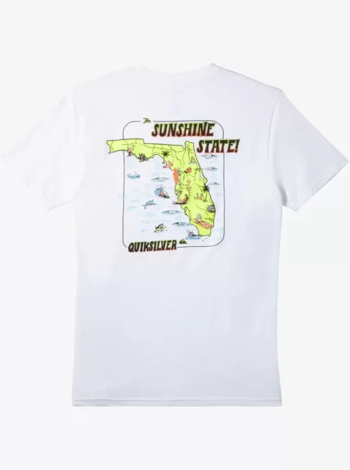 Mens Quiksilver Tees | Fl Southern Fun T-Shirt