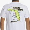 Mens Quiksilver Tees | Fl Southern Fun T-Shirt