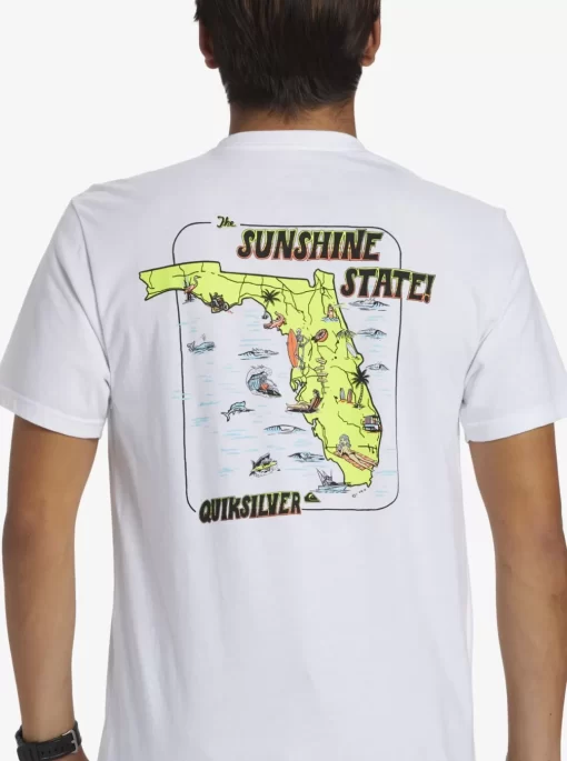 Mens Quiksilver Tees | Fl Southern Fun T-Shirt