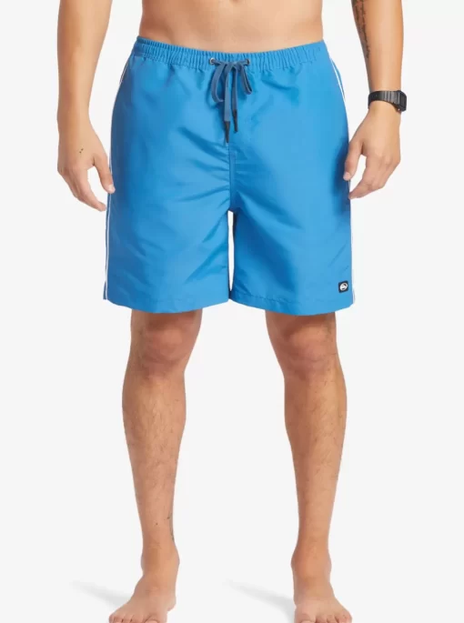 Mens Quiksilver Elastic Waist | Flight Volley 18" Elastic Waist Shorts