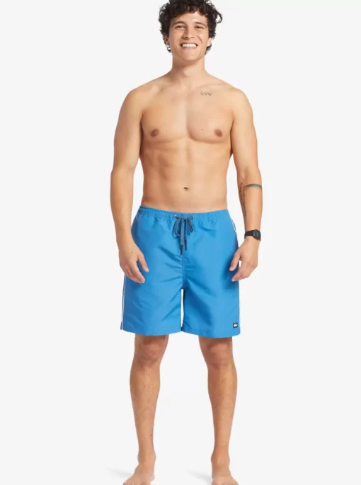 Mens Quiksilver Elastic Waist | Flight Volley 18" Elastic Waist Shorts