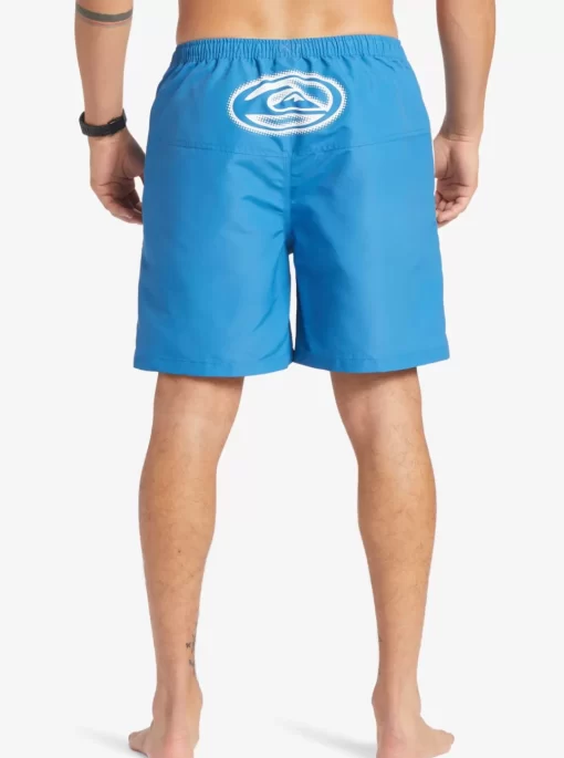 Mens Quiksilver Elastic Waist | Flight Volley 18" Elastic Waist Shorts