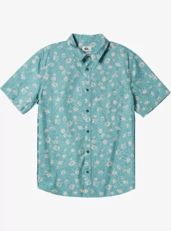 Mens Quiksilver Shirts & Polos | Future Hippie Short Sleeve Woven Shirt