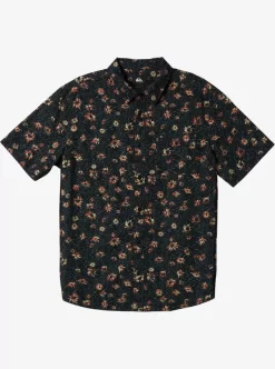 Mens Quiksilver Shirts & Polos | Future Hippie Short Sleeve Woven Shirt