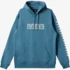 Mens Quiksilver Shirts & Polos | Generator Pullover Fleece Crew Neck Sweatshirt