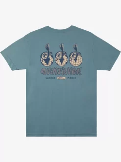 Mens Quiksilver Tees | Global Force Mtz T-Shirt